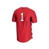 #1 Louisville Cardinals GameDay Greats Unisex Lightweight Soccer Fashion Jersey - Red - Detail View