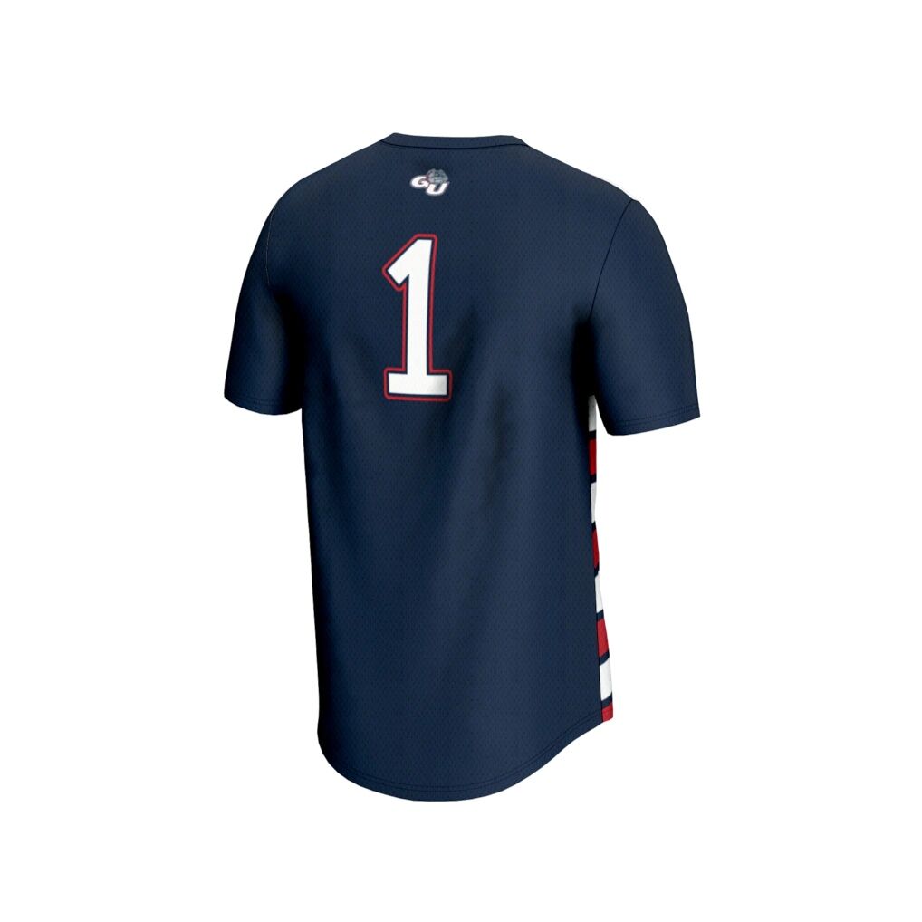 #1 Gonzaga Bulldogs GameDay Greats Unisex Lightweight Soccer Fashion Jersey