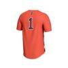 #1 Illinois Fighting Illini GameDay Greats Unisex Lightweight Soccer Fashion Jersey - Orange - Detail View