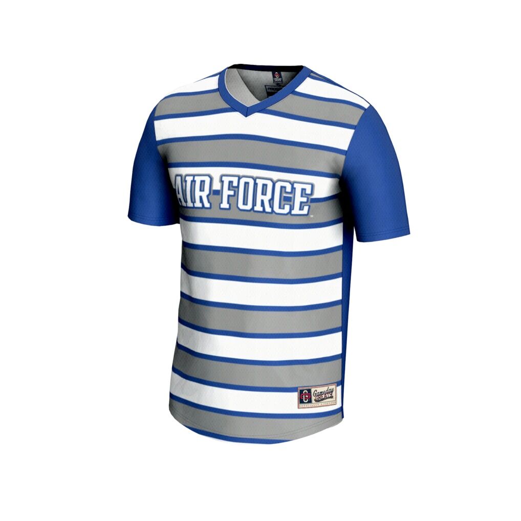 #1 Air Force Falcons GameDay Greats Unisex Lightweight Soccer Fashion Jersey - Royal