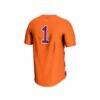 #1 Clemson Tigers GameDay Greats Unisex Lightweight Soccer Fashion Jersey - Orange - Detail View