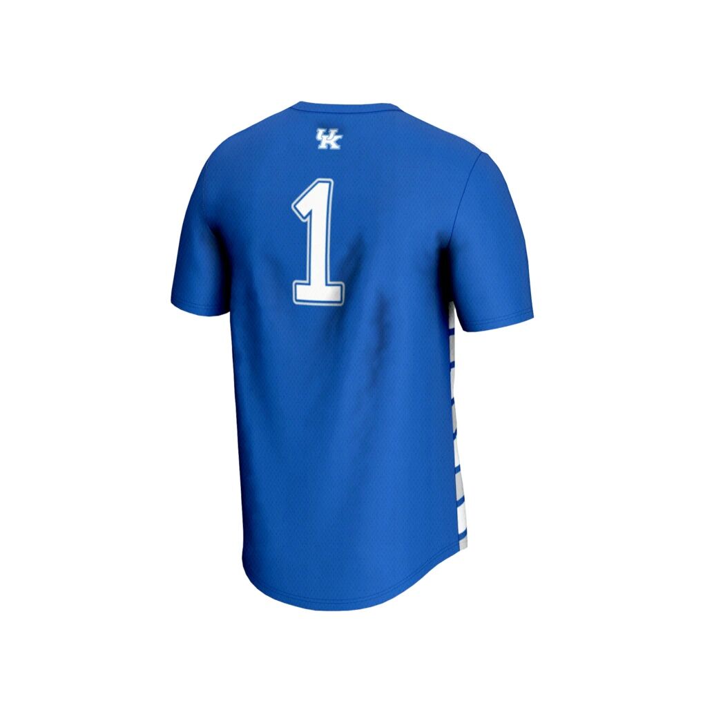 #1 Kentucky Wildcats GameDay Greats Unisex Lightweight Soccer Fashion Jersey - Royal