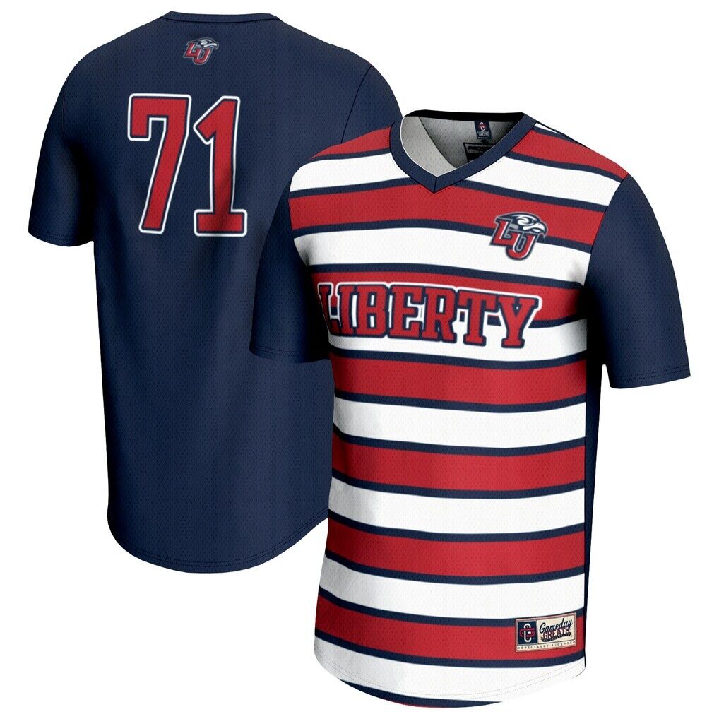 #71 Liberty Flames GameDay Greats Unisex Lightweight Soccer Fashion Jersey