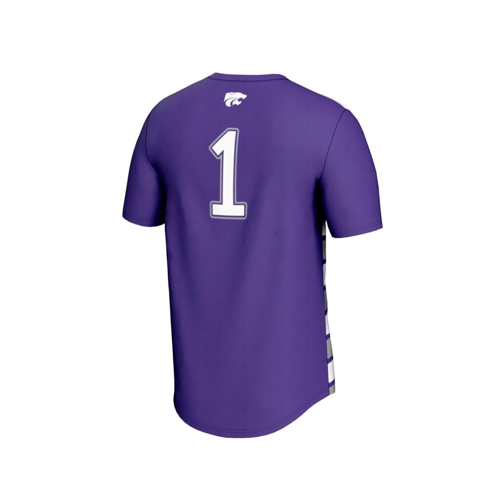 #1 Kansas State Wildcats GameDay Greats Unisex Lightweight Soccer Fashion Jersey