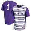 #1 Kansas State Wildcats GameDay Greats Unisex Lightweight Soccer Fashion Jersey - Purple - Front View
