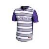 #1 Kansas State Wildcats GameDay Greats Unisex Lightweight Soccer Fashion Jersey - Purple - Side View