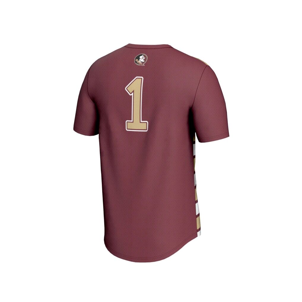 #1 Florida State Seminoles GameDay Greats Unisex Lightweight Soccer Fashion Jersey - Garnet
