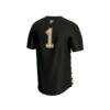 #1 Army Black Knights GameDay Greats Unisex Lightweight Soccer Fashion Jersey - Black - Front View