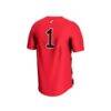 #1 Cincinnati Bearcats GameDay Greats Youth Lightweight Soccer Fashion Jersey - Red - Detail View
