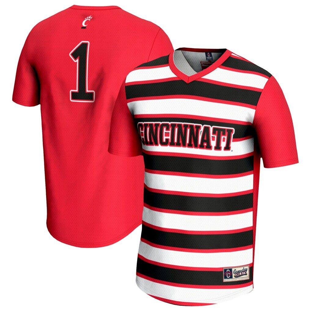 #1 Cincinnati Bearcats GameDay Greats Youth Lightweight Soccer Fashion Jersey
