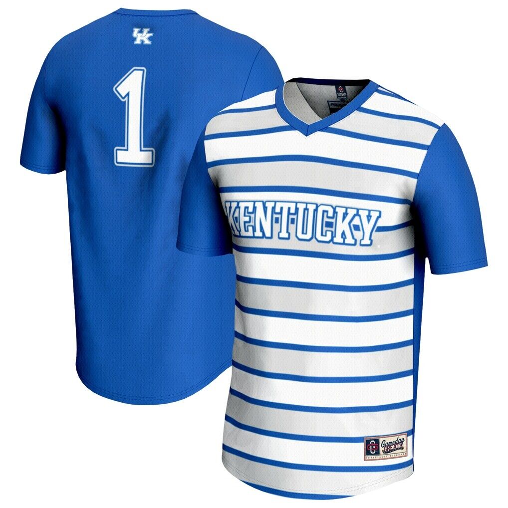 #1 Kentucky Wildcats GameDay Greats Youth Lightweight Soccer Fashion Jersey - Royal