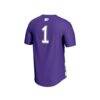 #1 Kansas State Wildcats GameDay Greats Youth Lightweight Soccer Fashion Jersey - Purple - Detail View