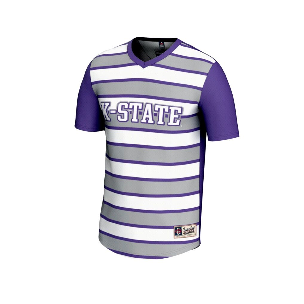 #1 Kansas State Wildcats GameDay Greats Youth Lightweight Soccer Fashion Jersey