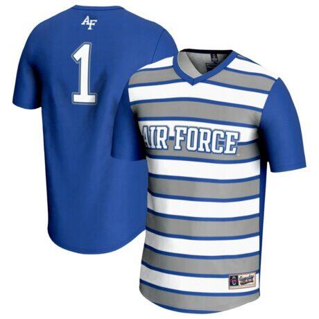 #1 Air Force Falcons GameDay Greats Youth Lightweight Soccer Fashion Jersey - Royal