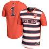 #1 Illinois Fighting Illini GameDay Greats Youth Lightweight Soccer Fashion Jersey - Orange - Front View