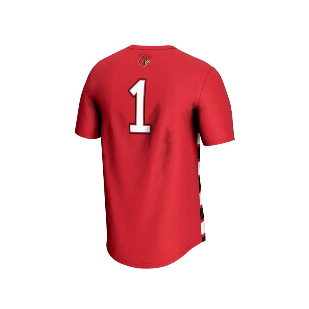 #1 Louisville Cardinals GameDay Greats Youth Lightweight Soccer Fashion Jersey
