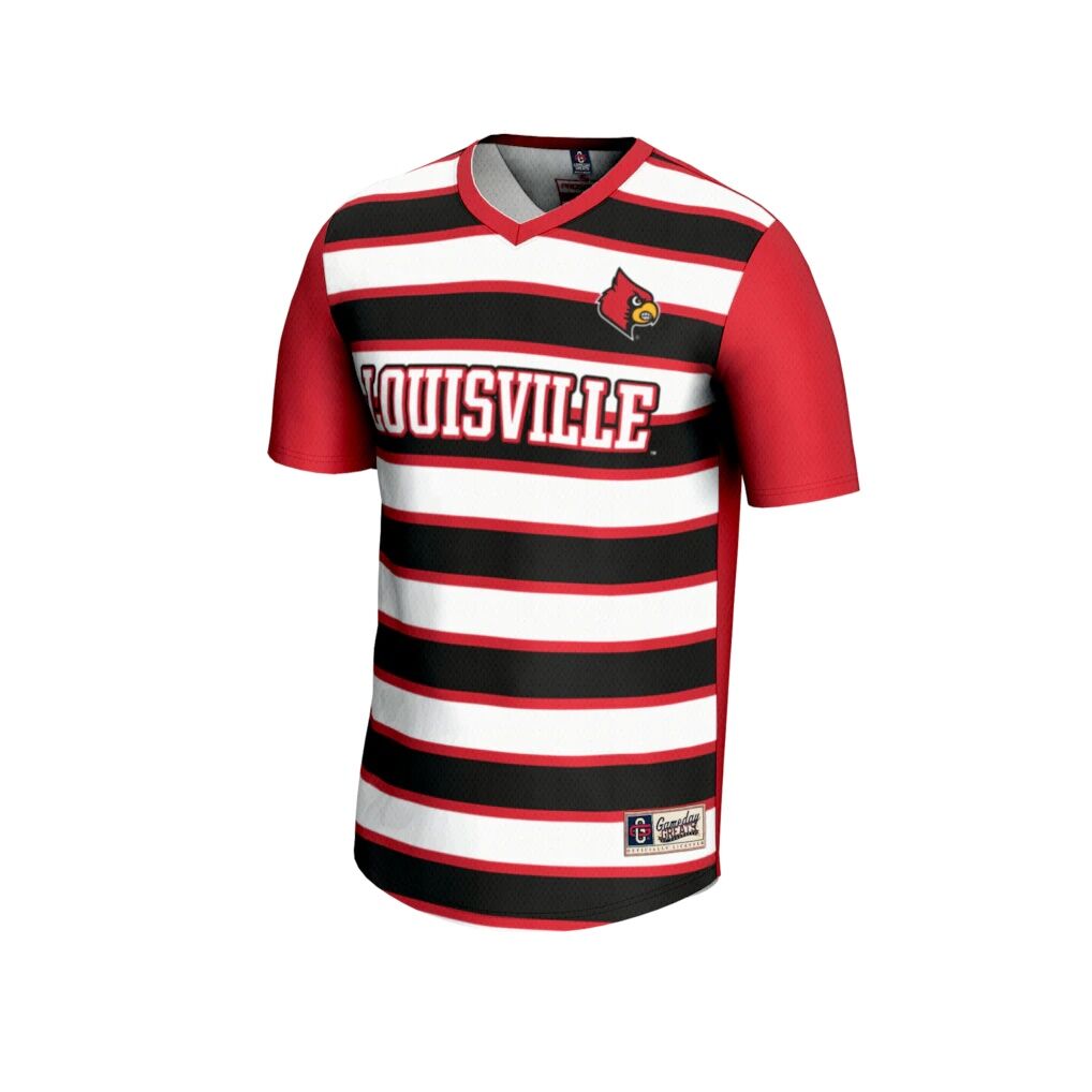 #1 Louisville Cardinals GameDay Greats Youth Lightweight Soccer Fashion Jersey