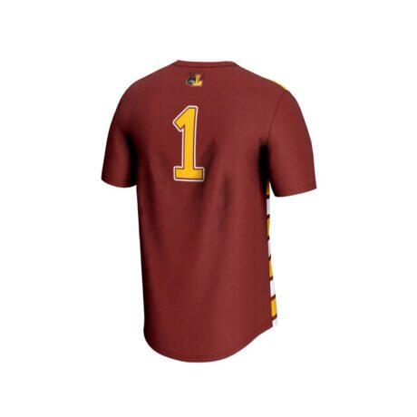 #1 Loyola Chicago Ramblers GameDay Greats Youth Lightweight Soccer Fashion Jersey - - Front View