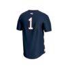 #1 Gonzaga Bulldogs GameDay Greats Youth Lightweight Soccer Fashion Jersey - Navy - Detail View