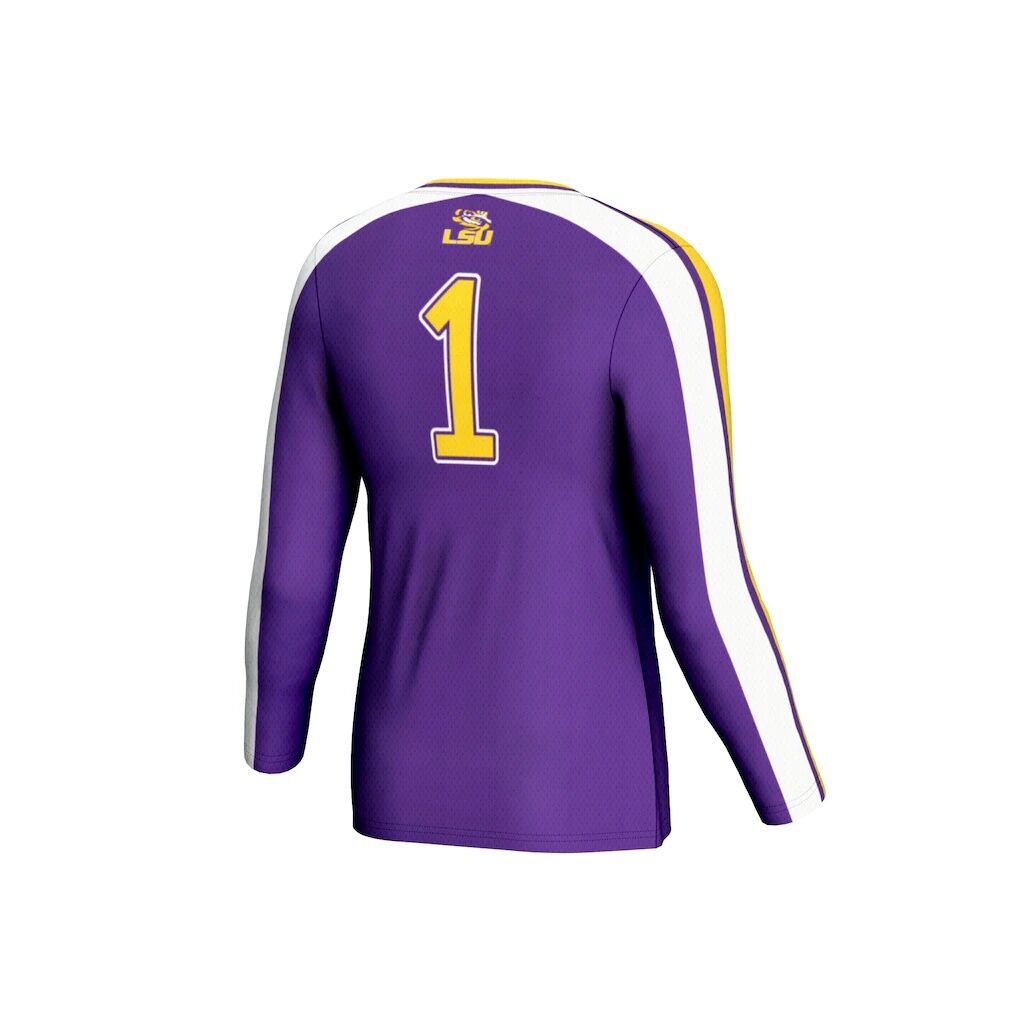 LSU Tigers GameDay Greats Unisex #1 Lightweight Volleyball Fashion Jersey