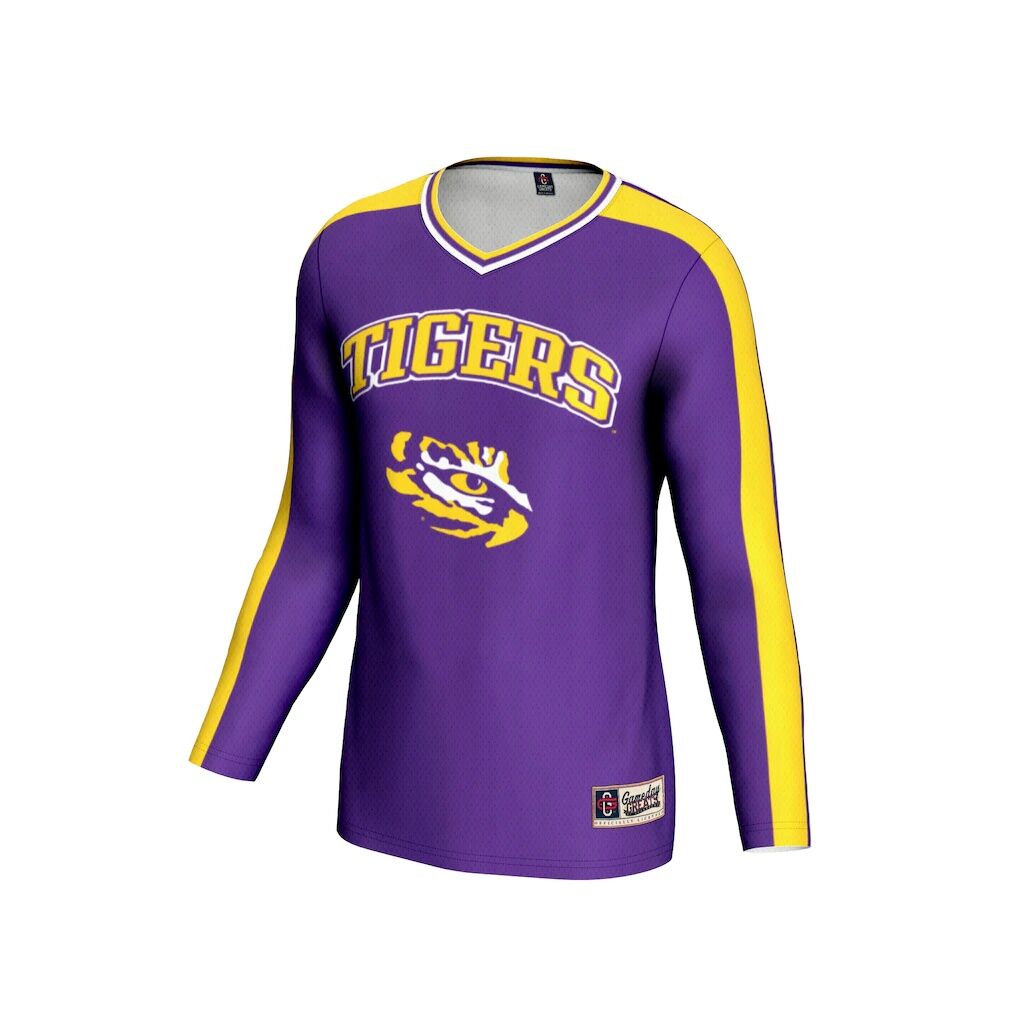LSU Tigers GameDay Greats Unisex #1 Lightweight Volleyball Fashion Jersey