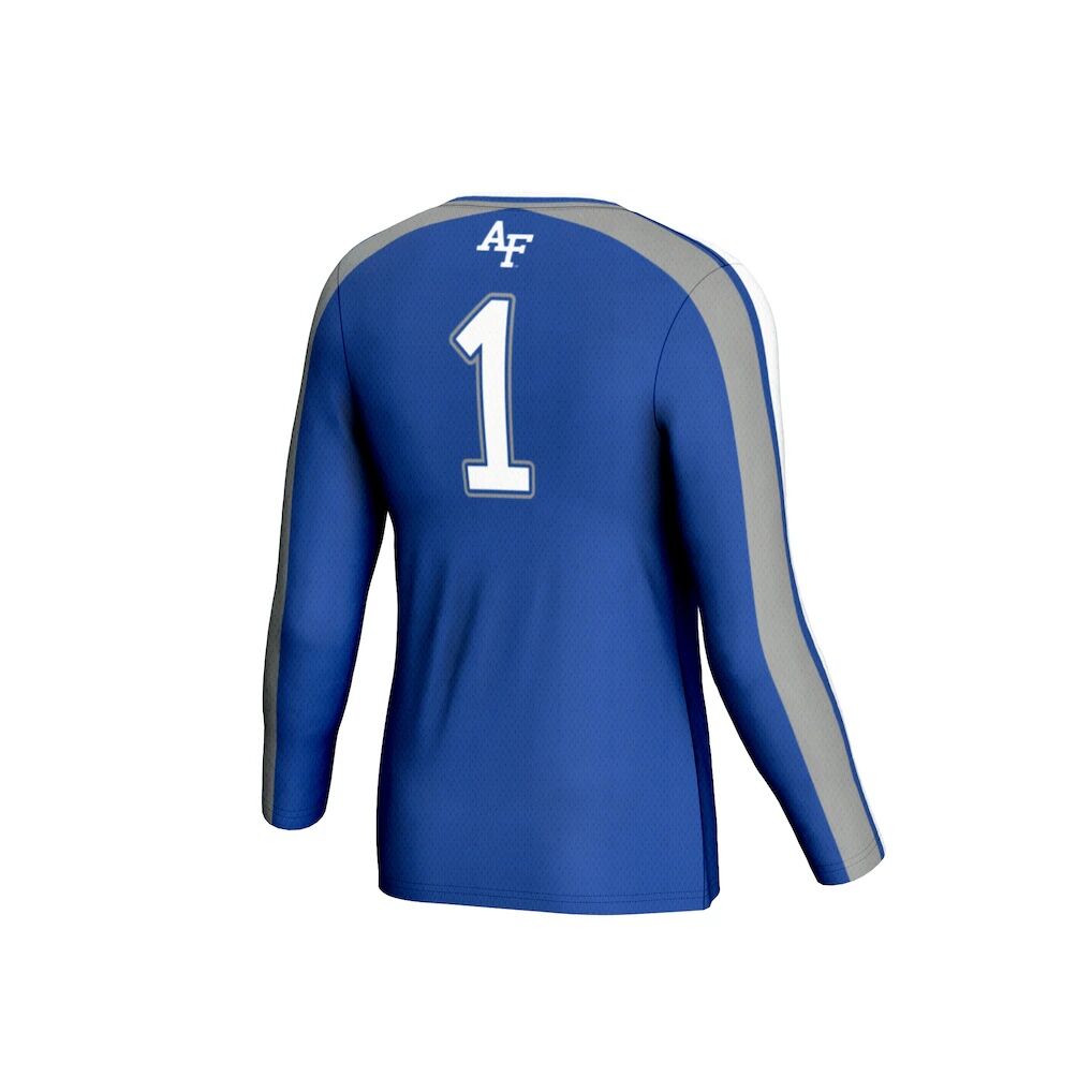 Air Force Falcons GameDay Greats Unisex #1 Lightweight Volleyball Fashion Jersey - Royal