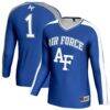 Air Force Falcons GameDay Greats Unisex #1 Lightweight Volleyball Fashion Jersey - - Front View