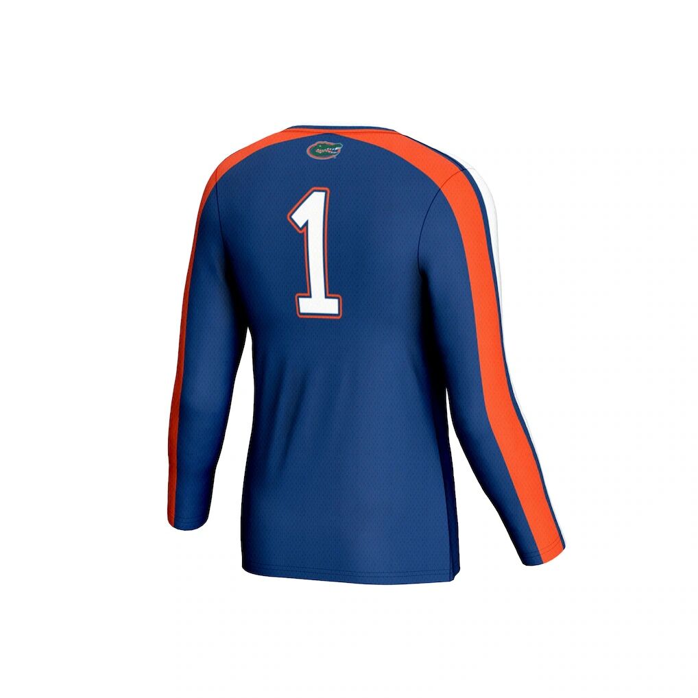 Florida Gators GameDay Greats Unisex #1 Lightweight Volleyball Fashion Jersey - Royal