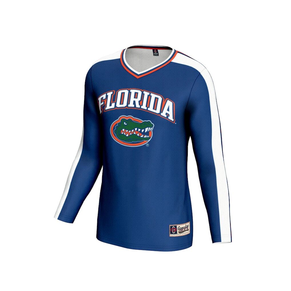 Florida Gators GameDay Greats Unisex #1 Lightweight Volleyball Fashion Jersey - Royal