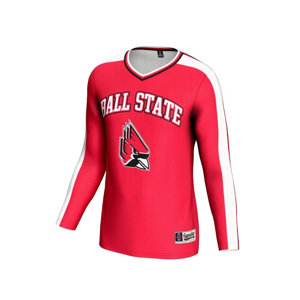 Ball State Cardinals GameDay Greats Unisex #1 Lightweight Volleyball Fashion Jersey - Cardinal