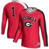 Georgia Bulldogs GameDay Greats Unisex #1 Lightweight Volleyball Fashion Jersey - Red - Front View
