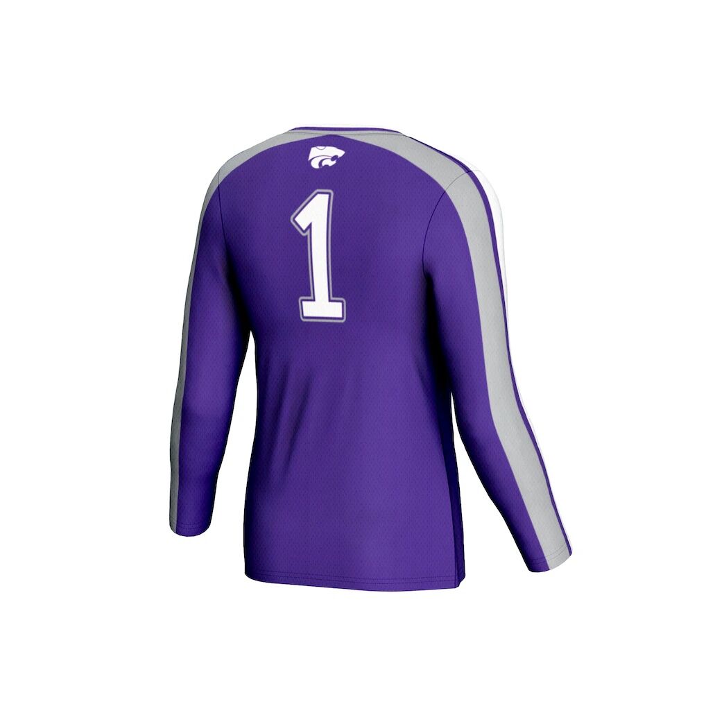 Kansas State Wildcats GameDay Greats Unisex #1 Lightweight Volleyball Fashion Jersey