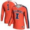 Illinois Fighting Illini GameDay Greats Youth #1 Lightweight Volleyball Fashion Jersey - Orange - Front View