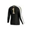Army Black Knights GameDay Greats Youth #1 Lightweight Volleyball Fashion Jersey - Black - Detail View