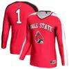 Ball State Cardinals GameDay Greats Youth #1 Lightweight Volleyball Fashion Jersey - - Front View