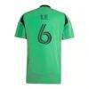 Ilie Sanchez Austin FC adidas 2025 The Heartbeat Kit Replica Player Jersey - Green - Detail View