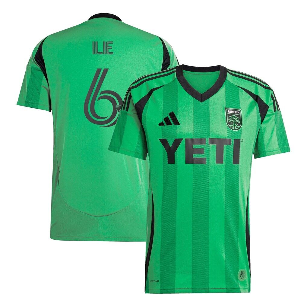 Ilie Sanchez Austin FC adidas 2025 The Heartbeat Kit Replica Player Jersey