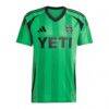 Ilie Sanchez Austin FC adidas 2025 The Heartbeat Kit Replica Player Jersey - Green - Side View