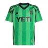 Ilie Sanchez Austin FC adidas Youth 2025 The Heartbeat Kit Replica Player Jersey - Green - Side View