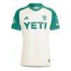 Ilie Sanchez Austin FC adidas 2024 The Armadillo Kit Authentic Player Jersey - Tan - Side View