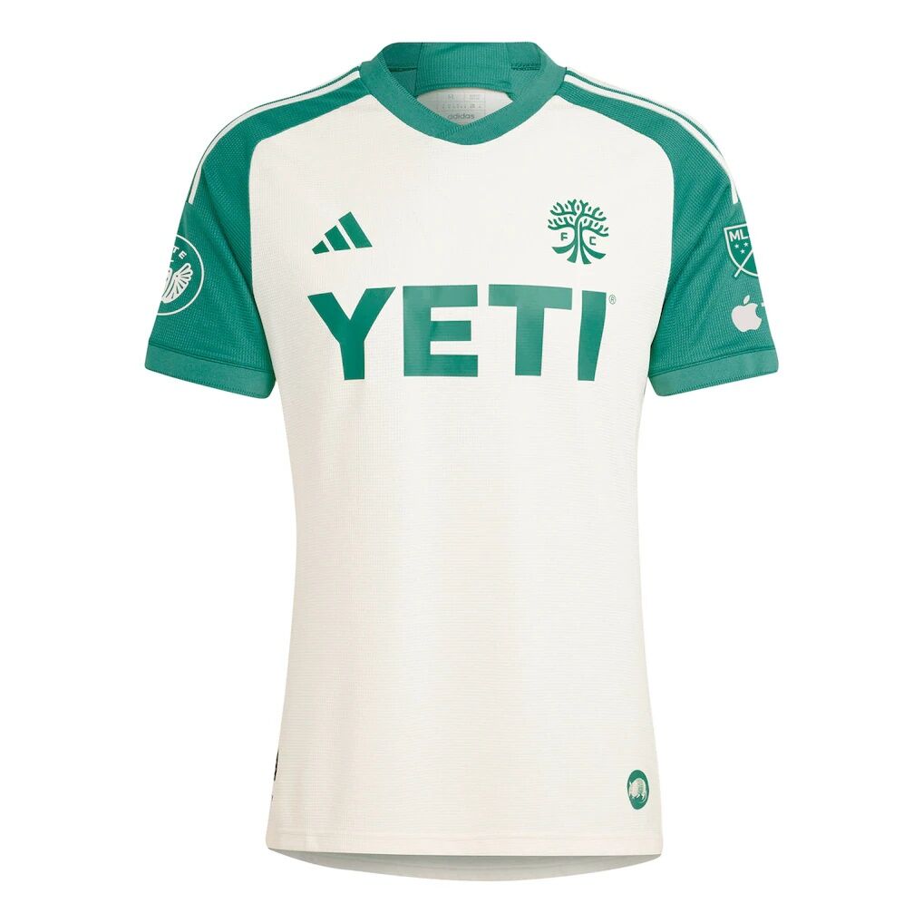 Ilie Sanchez Austin FC adidas 2024 The Armadillo Kit Authentic Player Jersey – Tan