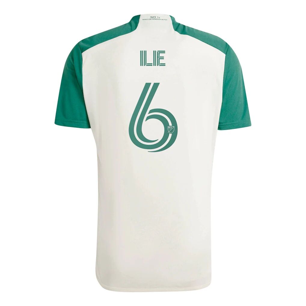Ilie Sanchez Austin FC adidas 2024 The Armadillo Kit Replica Player Jersey – Tan