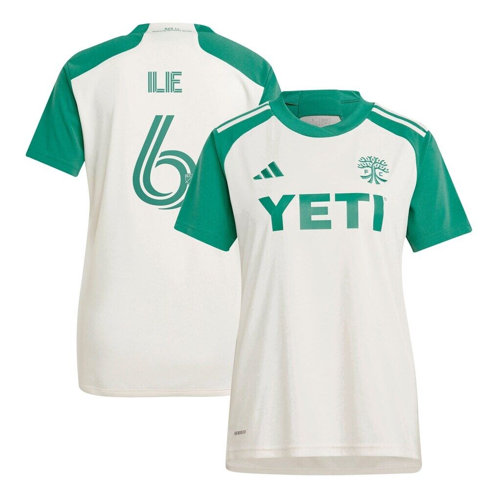 Ilie Sanchez Austin FC adidas Women's 2024 The Armadillo Kit Replica Player Jersey - Tan