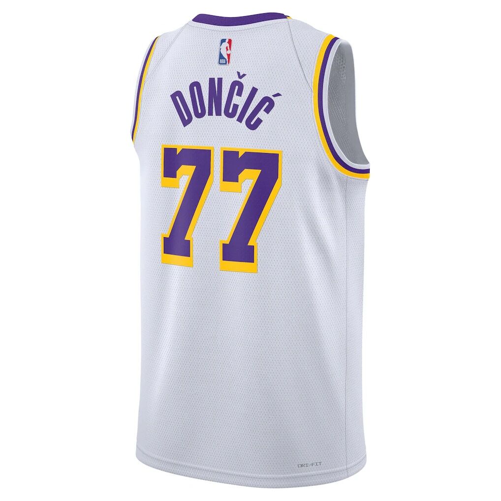 Luka Dončić Los Angeles Lakers Nike Unisex Swingman Jersey - Association Edition