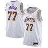 Luka Dončić Los Angeles Lakers Nike Unisex Swingman Jersey - White - Front View