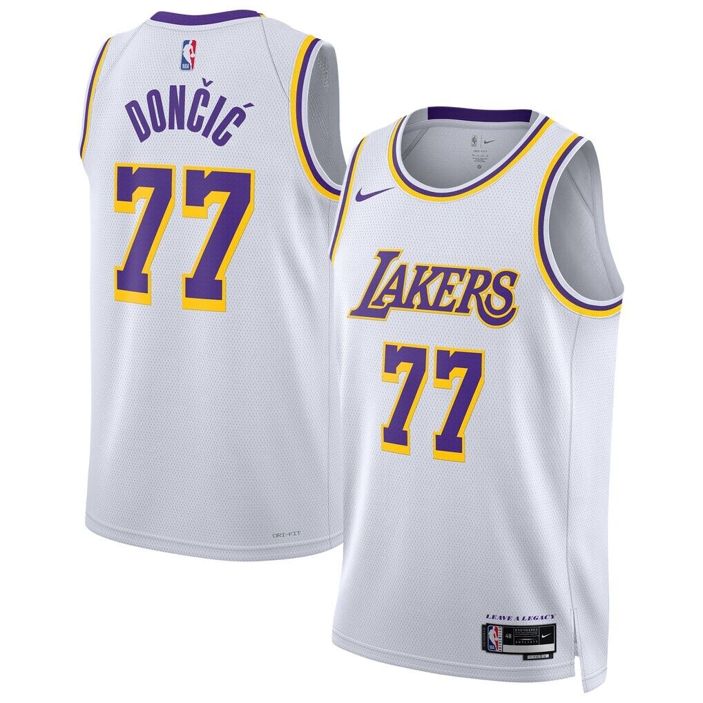 Luka Dončić Los Angeles Lakers Nike Unisex Swingman Jersey - Association Edition