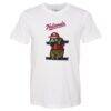 Washington Nationals Tiny Turnip Unisex Sloth T-Shirt - White - Front View
