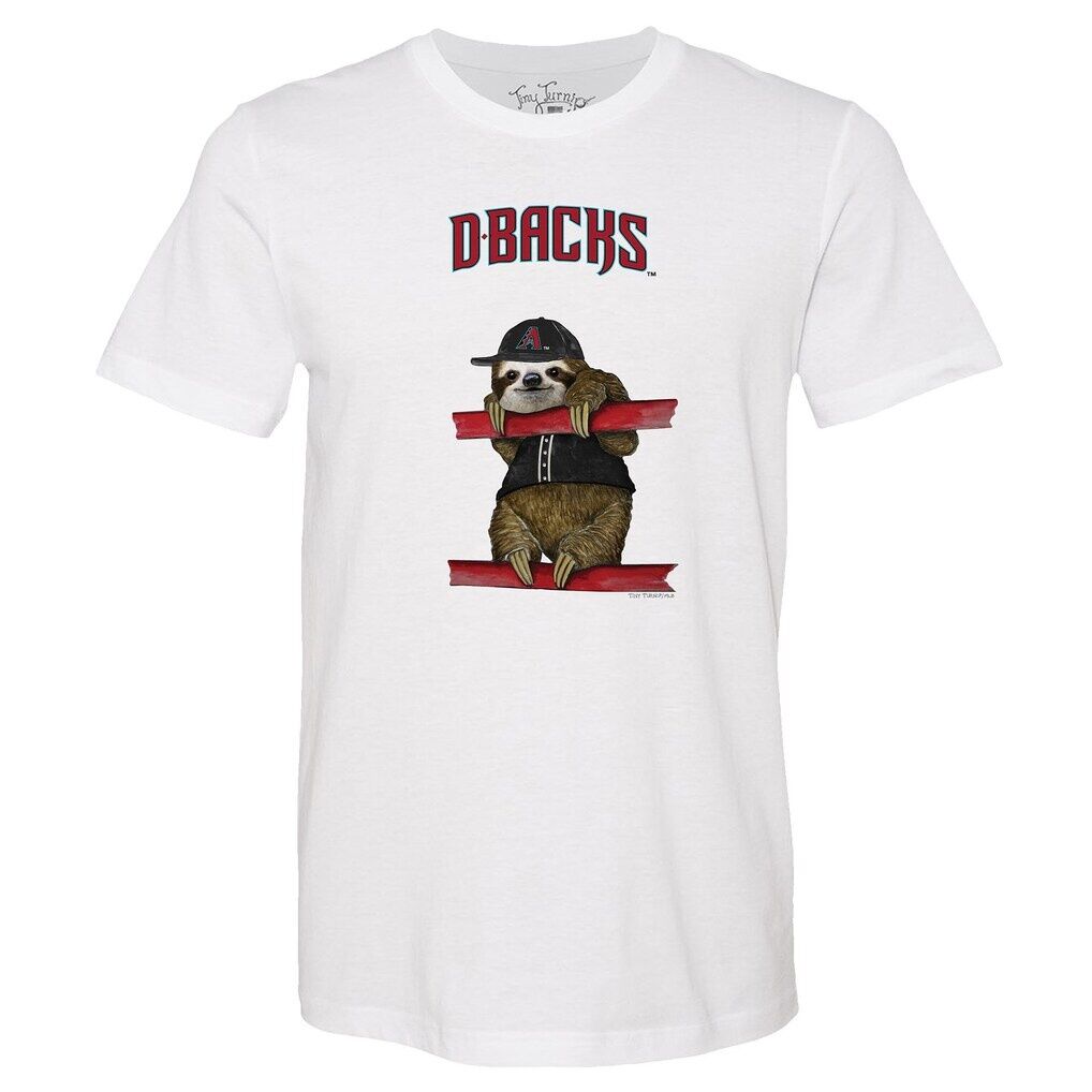 Arizona Diamondbacks Tiny Turnip Unisex Sloth T-Shirt