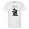 Colorado Rockies Tiny Turnip Unisex Sloth T-Shirt - White - Front View