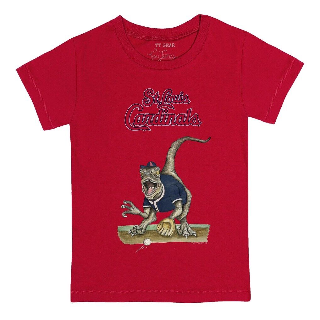 St. Louis Cardinals Tiny Turnip Infant Velociraptor T-Shirt